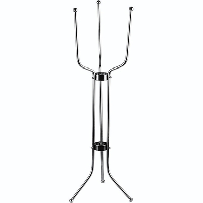 Подставка напольная для ведра «Трезубец» (к-т из 5-частей);сталь нерж.;,H=71,B=20см;металлич. (Цвет: серебристый)