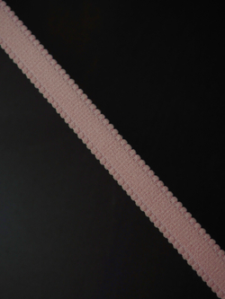 Резинка бретелечная пудровая матовая ширина 10 мм без учета фестона Lauma (Латвия)