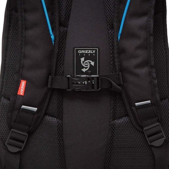 Çanta \ Bag \ RU-438-3 Рюкзак (/2 черный - синий)