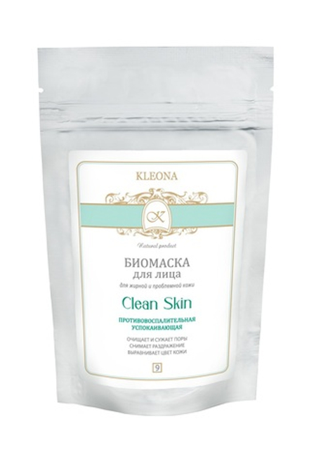 Клеона - Маска для лица БИО для жирной и проблемной кожи, 50 г