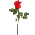 Цветок искусственный «Natur» 50см Розочка красная