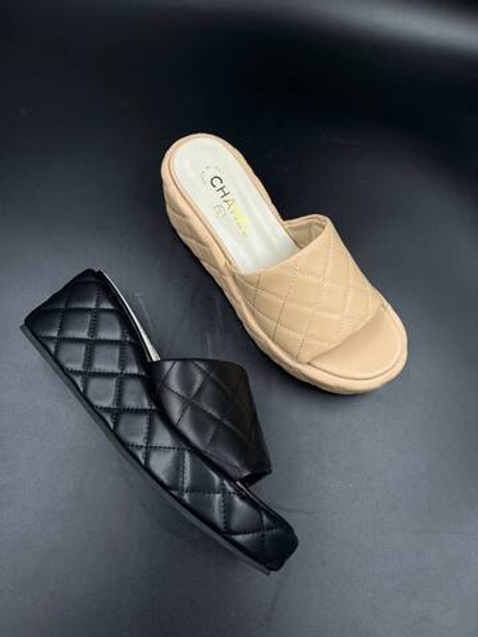 Шлепанцы CHANEL