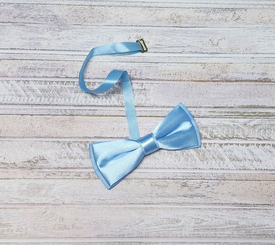 Галстук бабочка классика, лайм глянец