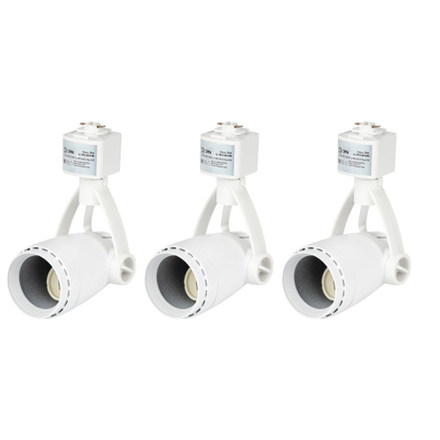 Трековые светильники однофазные ЭРА TR12-GU10-SET-4 WH под лампу GU10 белый набор 4 шт