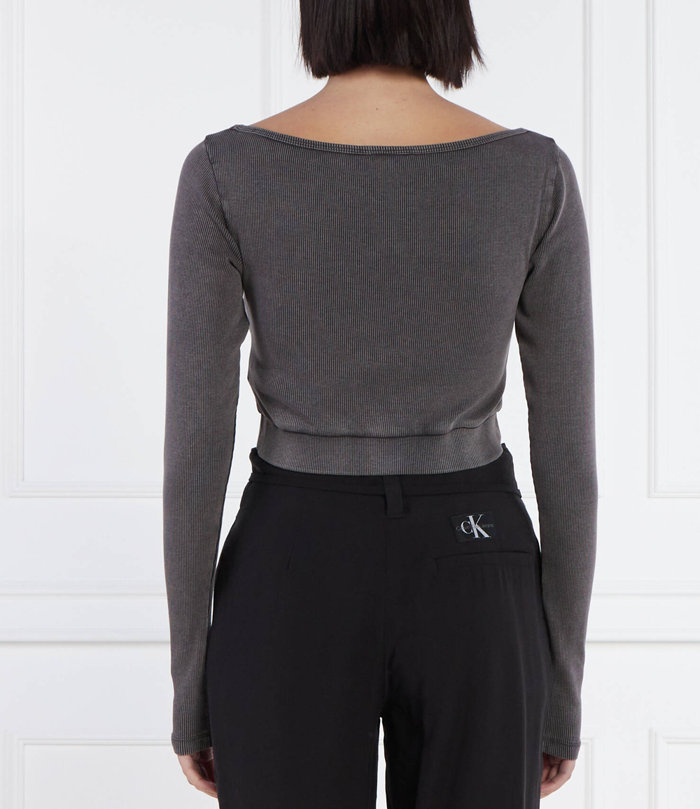 Блузка CALVIN KLEIN JEANS - графитовый(J20J223183)