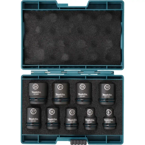 Набор ударных торцовых головок Impact Black Makita E-16564