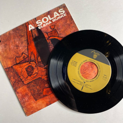 Винтажная виниловая пластинка LP Elena Burke A Solas (Cuba Куба 1962) 7 дюймов, 45 RPM, Single
