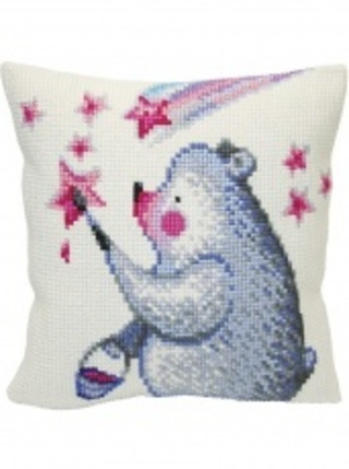 "Рисую звезды"-5420  подушка