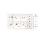 DHI-VTH5722BW-IWP Монитор видеодомофона IP, 2-проводный, 7 дюймовый с WiFi 2.4ГГц, (LInux), белый.