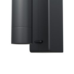 200737 Бра OMEGA LED 3W 180LM G ЧЕРНЫЙ 3000K