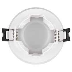 Светильник встраиваемый декоративный ЭРА KL94 WH под лампу MR16 GU5.3 белый пластиковый