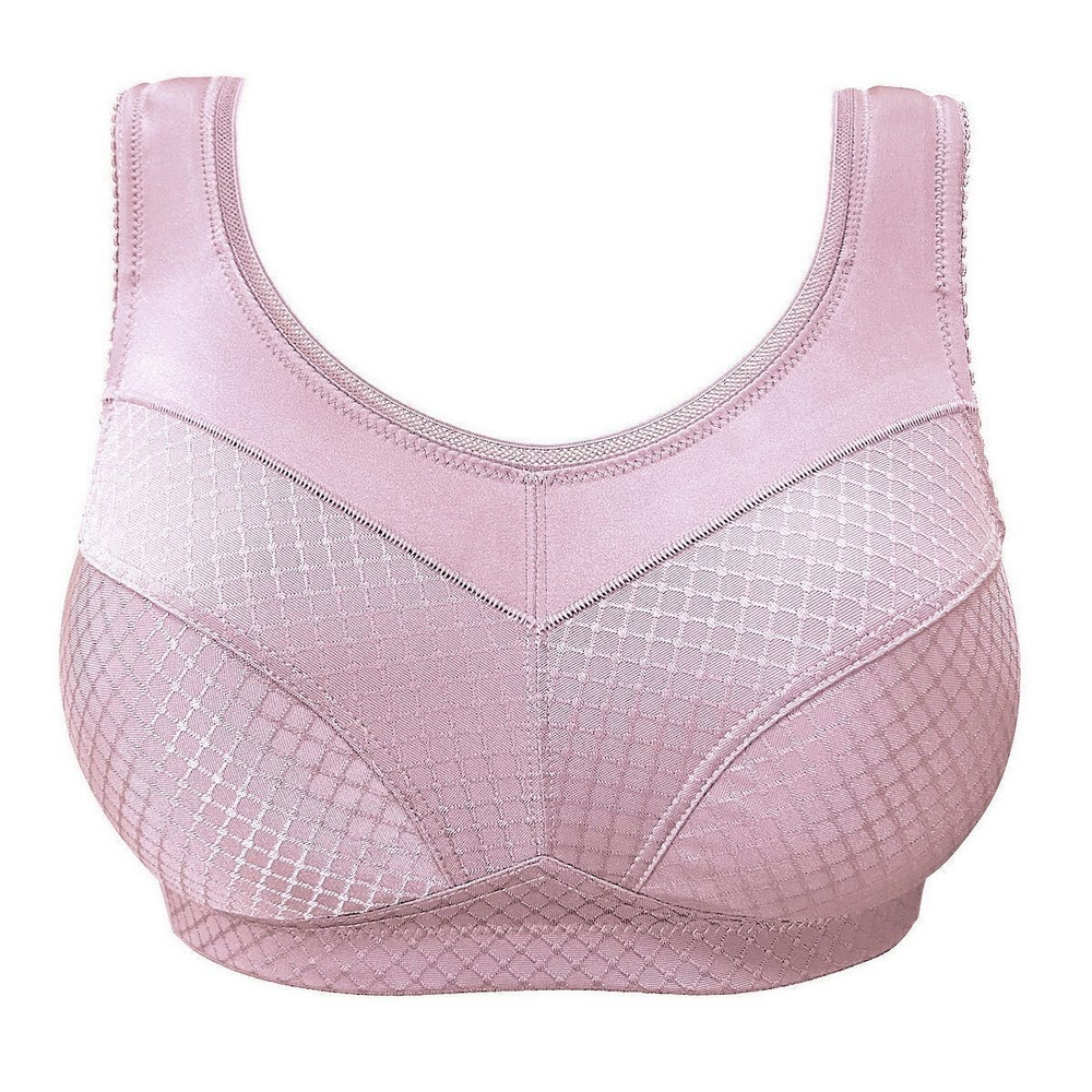 Бюстгальтер-топ с мягкой чашкой (Размер: 95B) (Цвет: розовый)