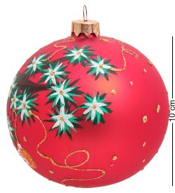 НФШ-1163/1 Ел. украшение Шар «Веселая змея» 100 мм