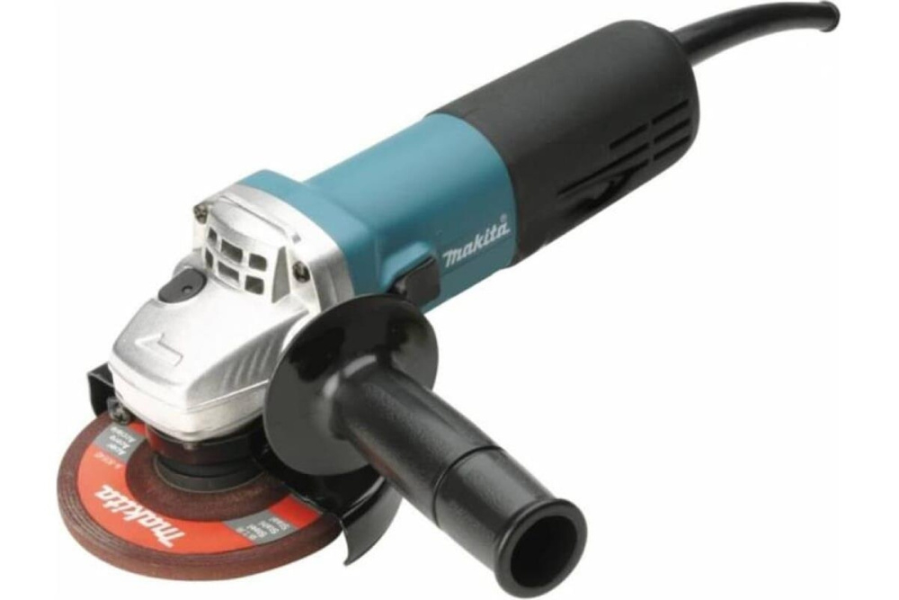 УШМ,ф115мм,840Вт,11000об\м, плавный пуск, антирестарт 1.8кг,кейс Makita 9557HNRK