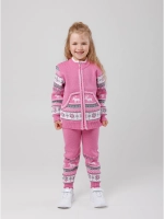 Кофта вязаная на молнии