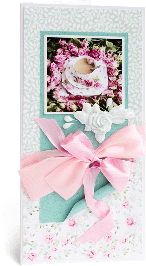 Открытка без надписи женская