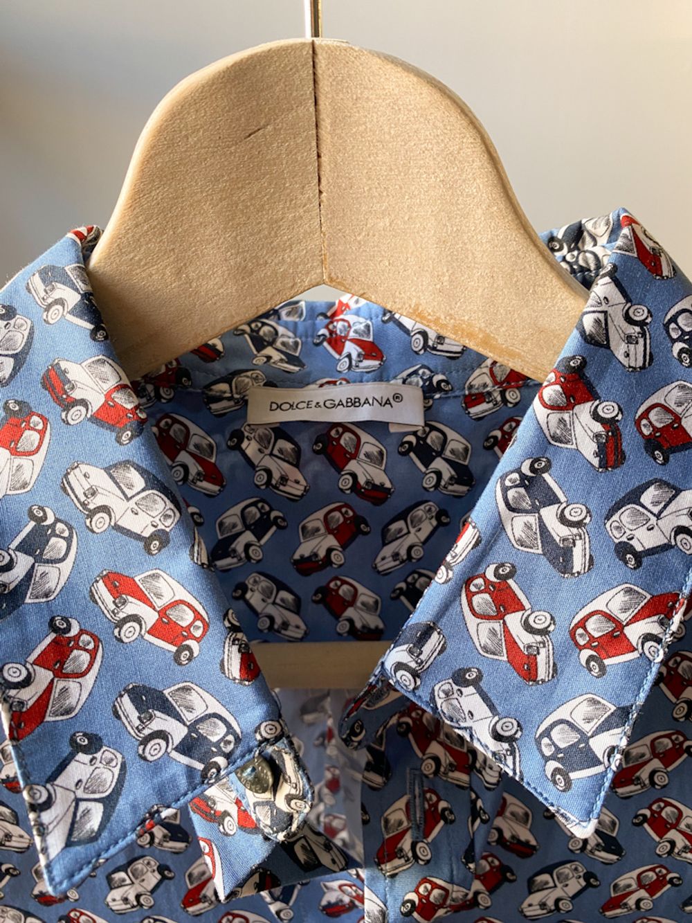 Хлопковая рубашка  Dolce&Gabbana, 152