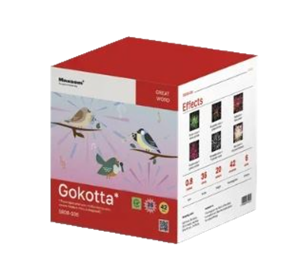 Салют Gokotta* 36 залпов 0.8 калибр SB08-036 Maxsem