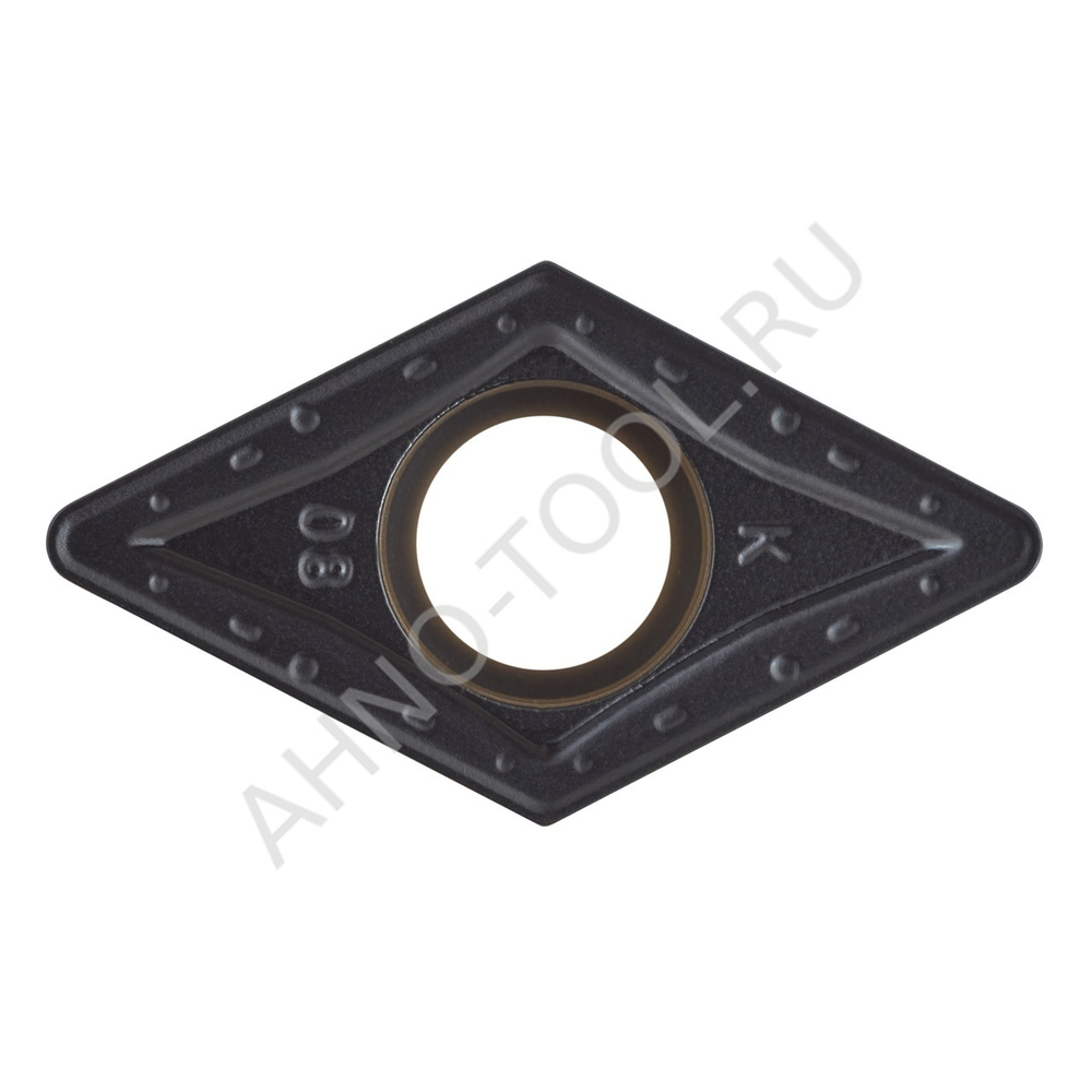 Пластина твердосплавная ISO DCMT11T308-PMA ACP10E AHNO по стали, чистовая