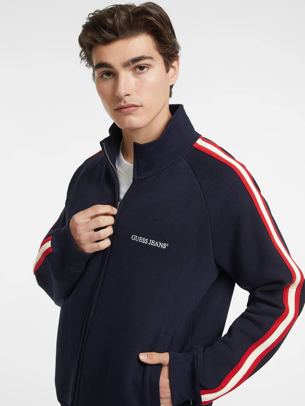 Худи Guess Jeans - темно-синий(M4BQ38 K9V31)