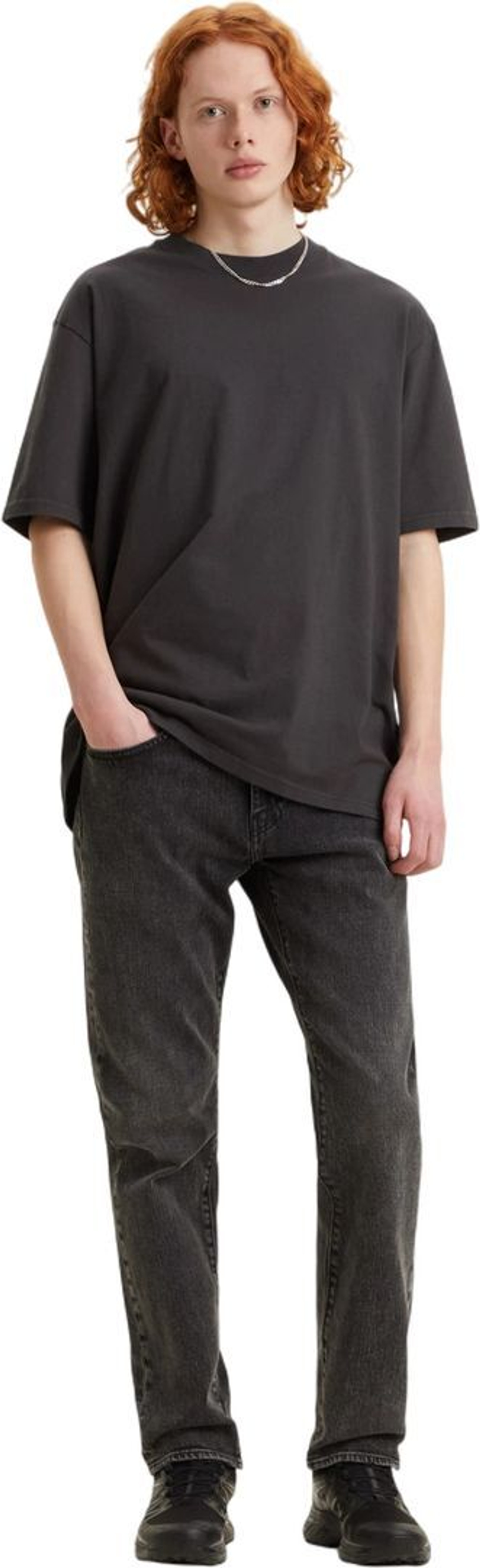 Джинсы Levis 502 Taper black