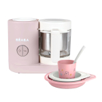 Блендер-пароварка для детского питания 5 в 1 BEABA Babycook Neo розовый