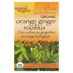 Uncle Lee's Tea, Imperial Organic, чай со вкусом апельсина и имбиря, без кофеина, 18 чайных пакетиков, 32,4 г (1,14 унции)