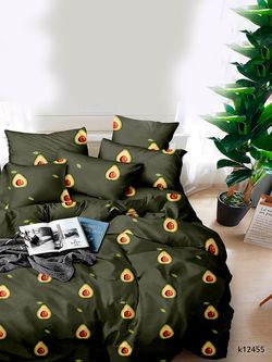 Простынь полисатин Simple House "Авокадо" 240x215 см