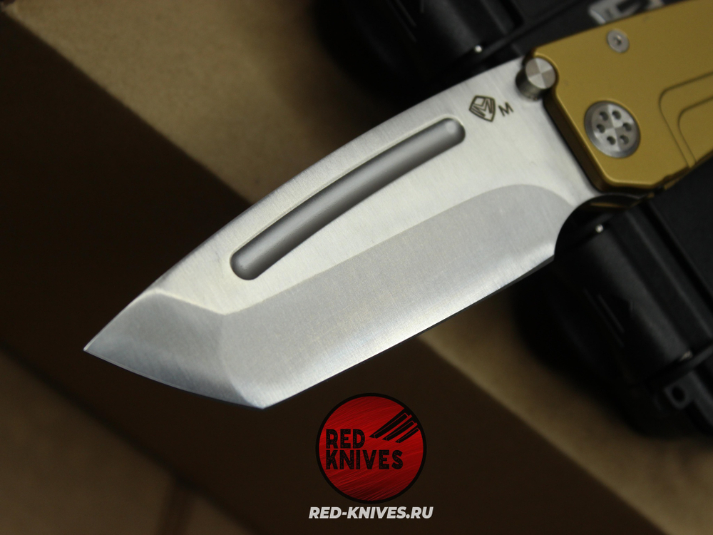 Нож Medford Knives Marauder-H Tanto - желтая рукоять, клинок