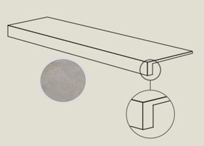 Ступень фронтальная BLEND CONC.GRAD.TOP ASH RET (PF60006949)