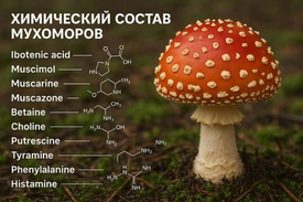 Химический состав мухоморов