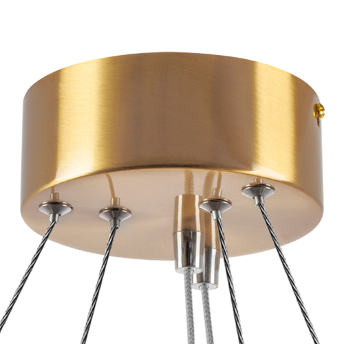 748113 Люстра SATURNO LED 60W 4400LM 70G ЗОЛОТО 3000-6000K