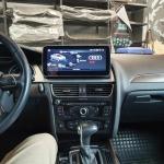Магнитола для Audi A4 B8, A5 8T 2007-2016 (без джойстика MMI) - Teyes LUX ONE ROUND монитор 12.3" 2K QLED на Android 10, Быстрая, CarPlay, 4G SIM-слот