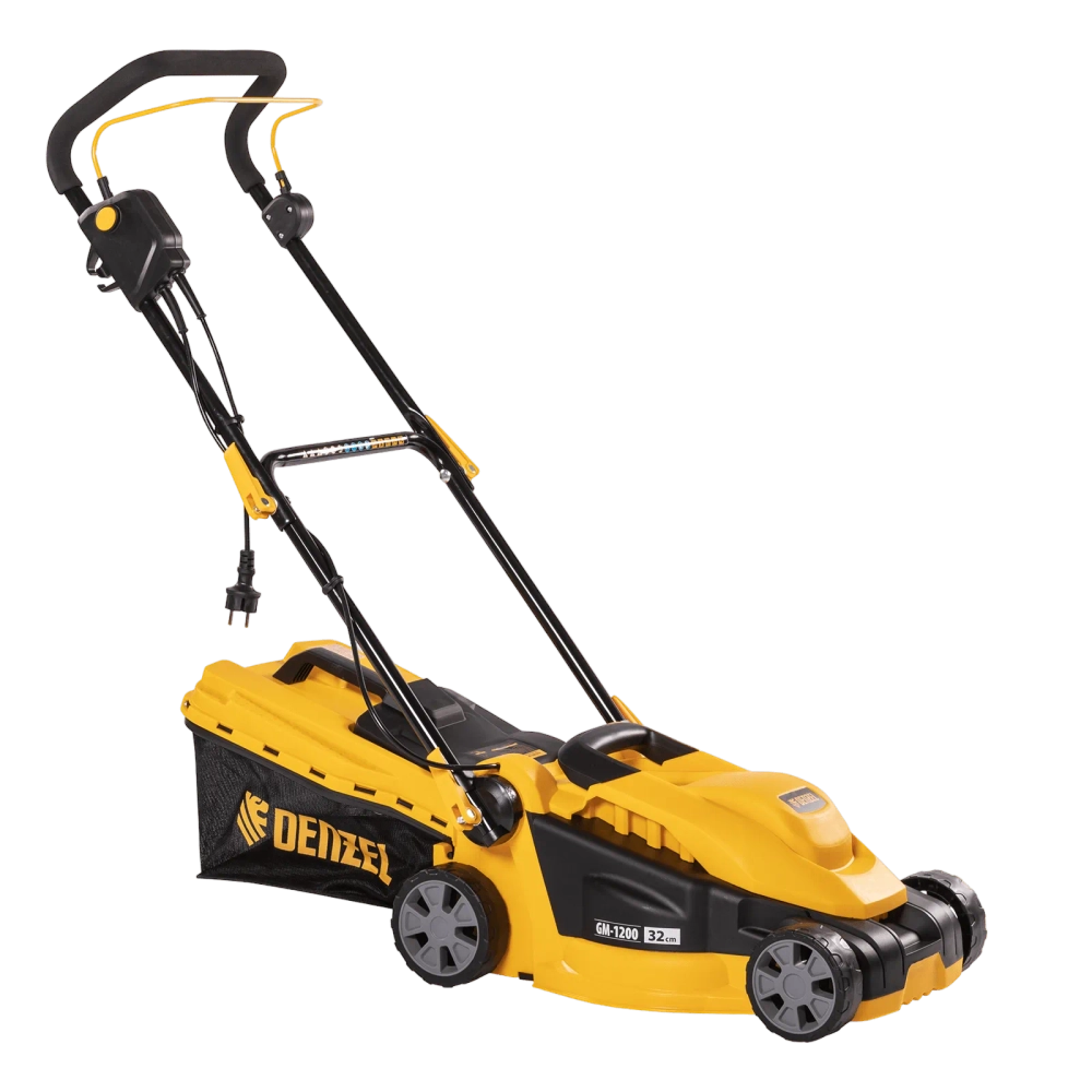 Газонокосилка роторная Denzel GM-1200 (96615)