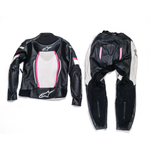 комбинезон кожаный раздельный ALPINESTARS MOTEGI V2 2PCS женский, размер 40 EUR