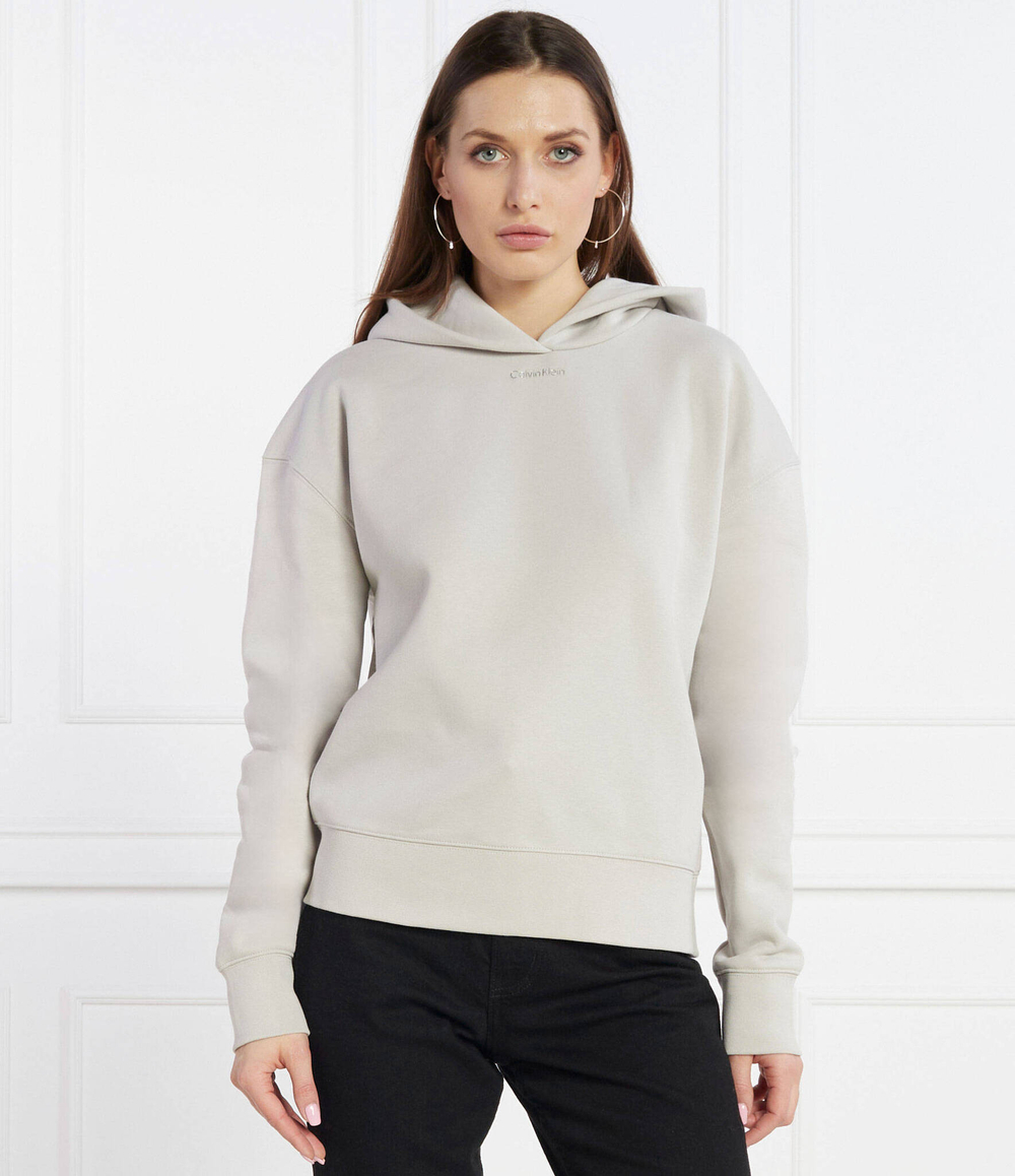 Худи METALLIC MICRO LOGO Calvin Klein - серый(K20K206960)