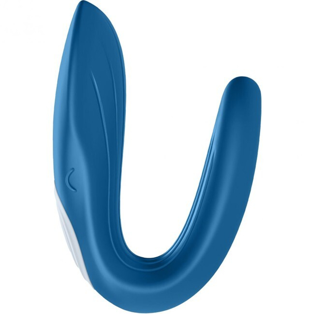 Массажер для пар Satisfyer Partner Whale (10 режимов, голубой ) (Цвет: голубой)