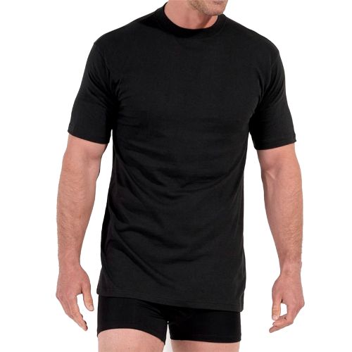 Мужская футболка черная HOM Harro 40-5508-M014