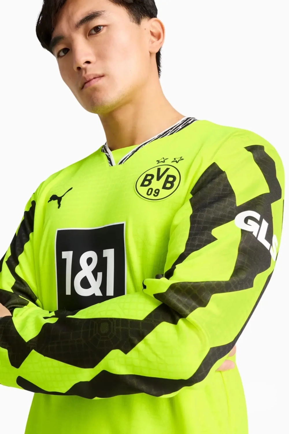Футболка Puma Borussia Dortmund 24/25 Home Anniversary Culture LS - желтый