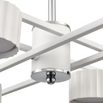 8241/8C COMFI LN25 202 белый/хром, металл Люстра потолочная LED GX53 8*7W 220V KARINA