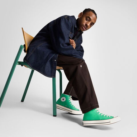 Converse кеды унисекс, зеленый