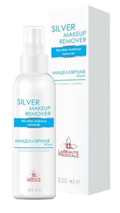 SILVER MAKEUP REMOVER - мицеллярная вода с коллоидным серебром  la beaute medicale