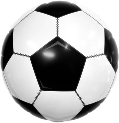 Шар (18''/46 см) Круг, Футбольный мяч