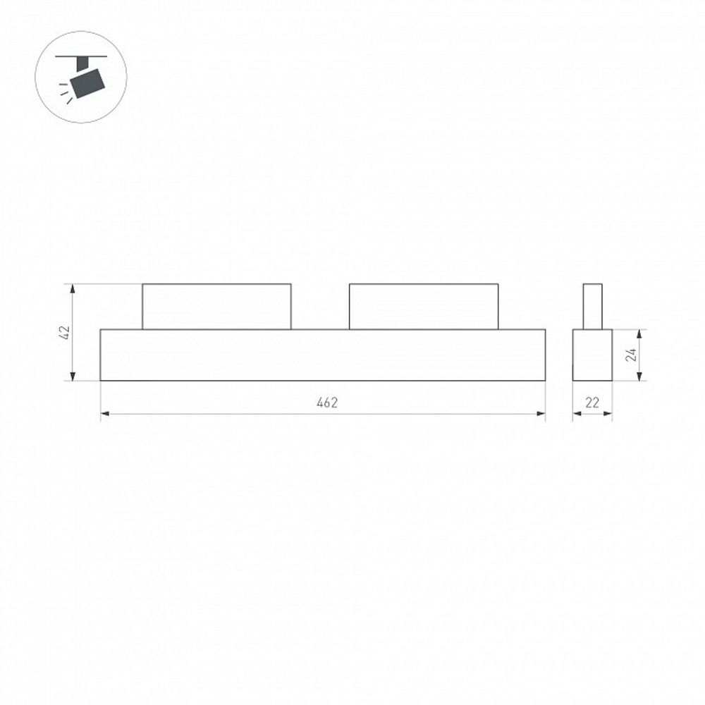 Встраиваемый светильник Arlight MAG-ORIENT 035843