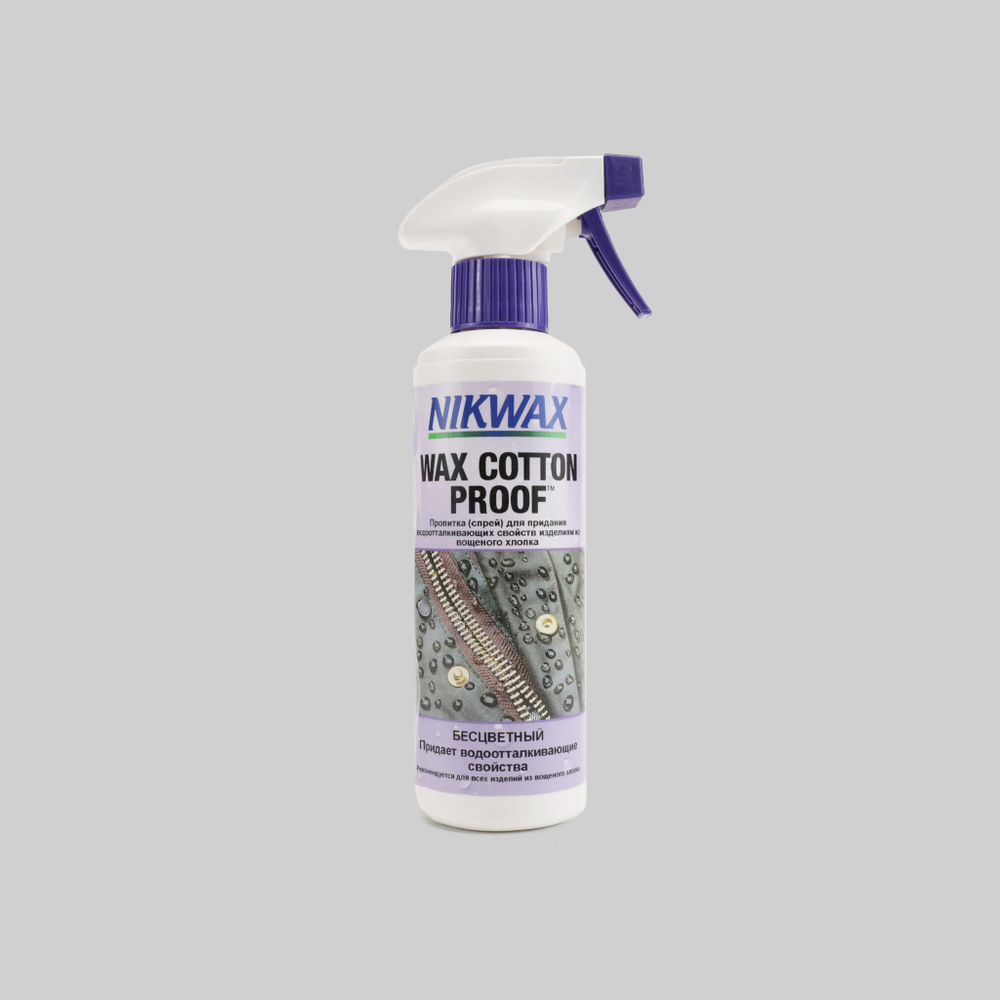 Водоотталкивающая пропитка для вощенного хлопка Nikwax "Wax Cotton Proof Neutral" - купить в магазине Dice с бесплатной доставкой по России