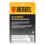 Скребок для удаления льда с водосгоном, усиленный, удлиненный Denzel