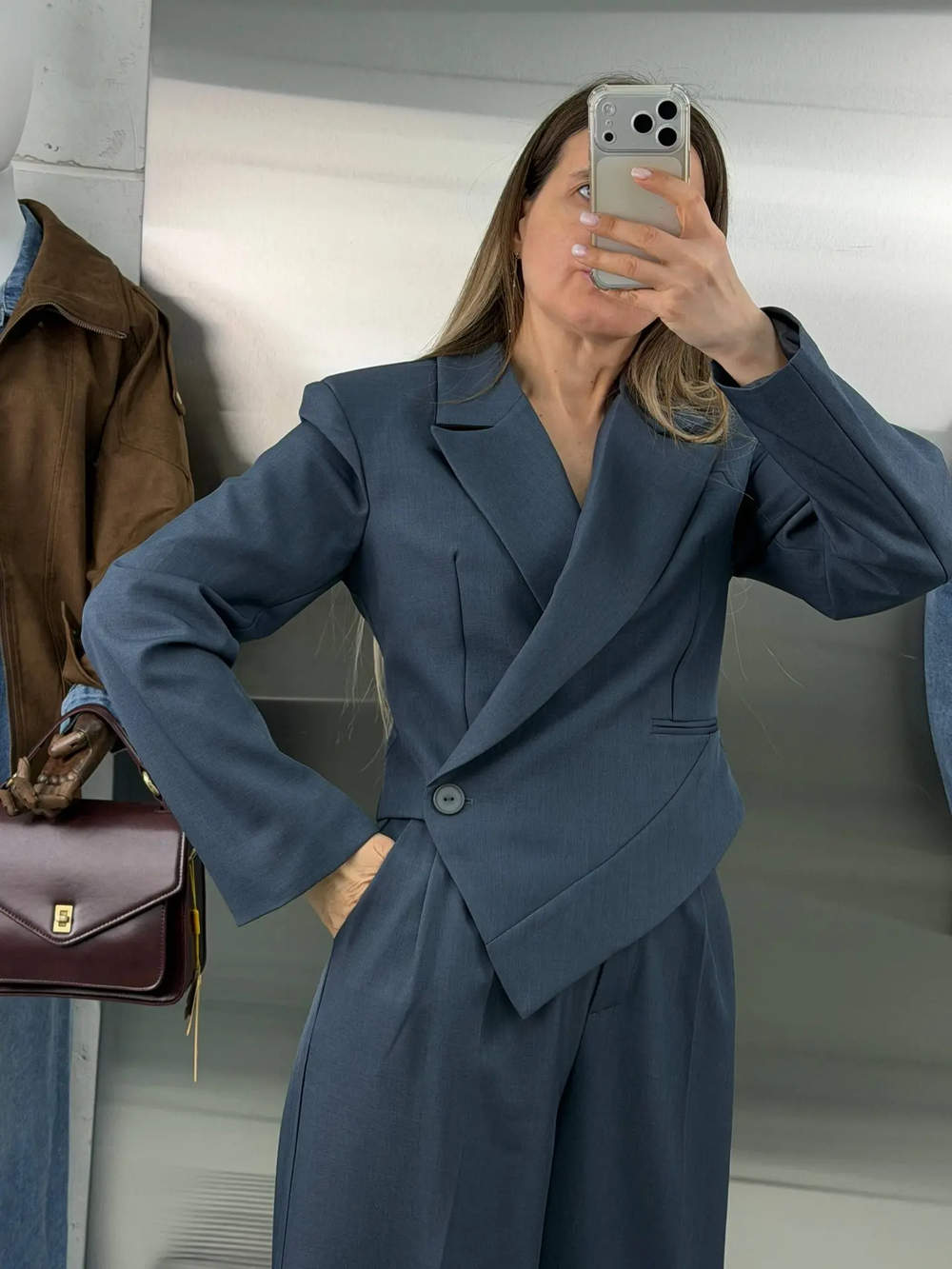 Костюм женский арт. М-55 цвет "синий"