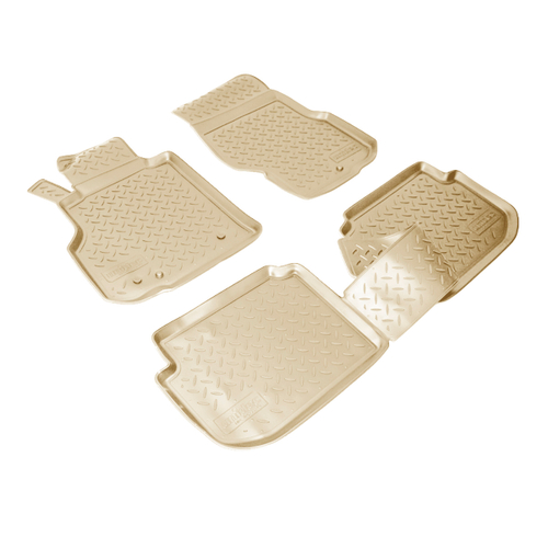 Ковры в салон Norplast/Unidec для Infiniti M в кузове Y50 (2005-2010), Бежевый, арт.NPL-Po-33-70-B