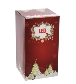 XM-836/3 Новогодний фонарь с подсветкой золотой