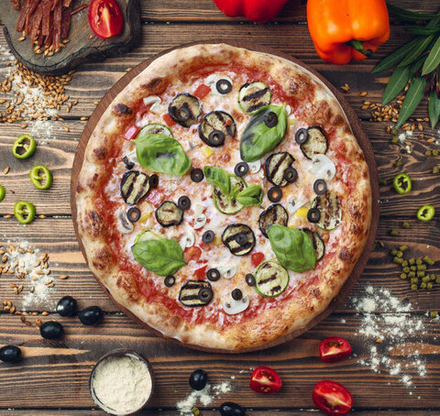 710. Բանջարեղենային Պիցցա